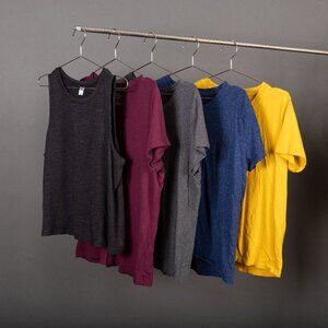 Collection of 5 luxury tees (JCrew & Banana Republic) Size L.